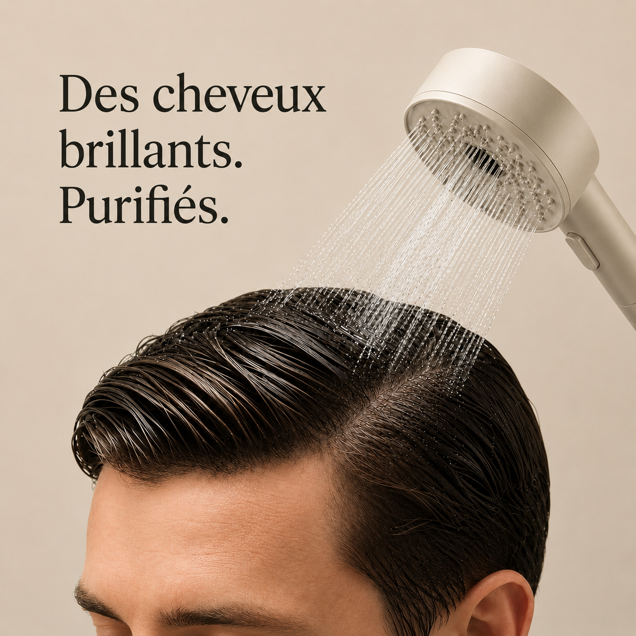PureRise — Pommeau de Douche Filtrant Anti-Calcaire