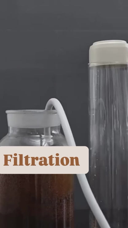 Pommeau de Douche Anti-Calcaire et Filtrant PureRise